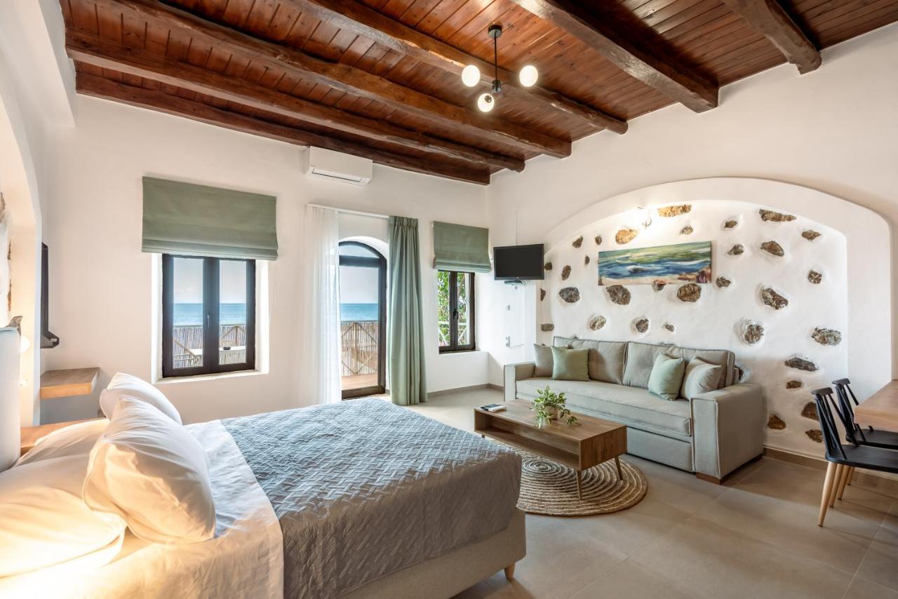 Superb Apartments Kriaras Sea View In Sfakia Hóra Szfakíon Kültér fotó